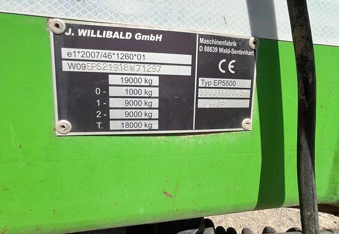 Willibald EP 5500 SHARK lleno